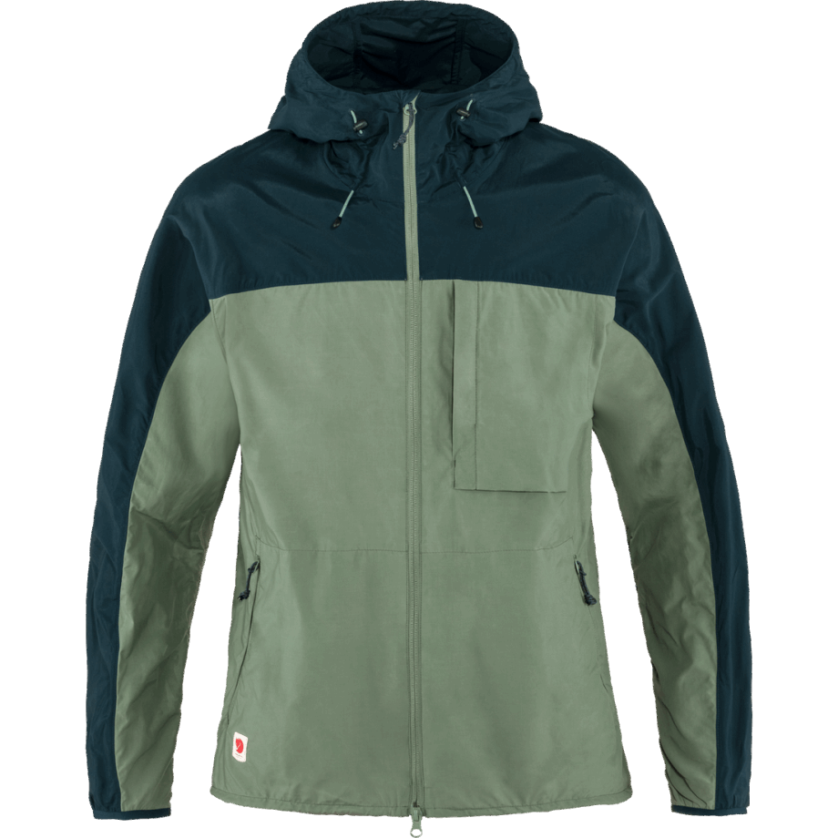 Hot New - Fjällräven Patina Green-Navy High Coast Wind Jacket M
