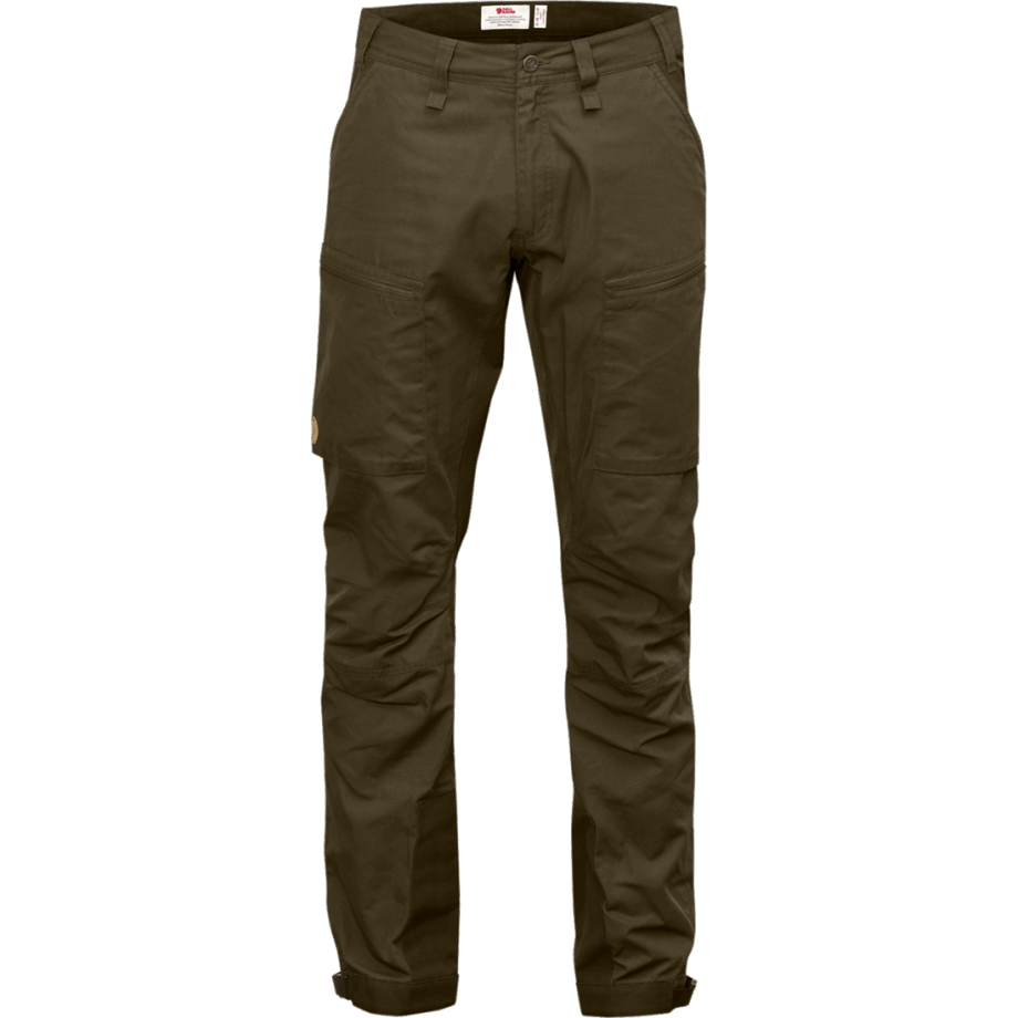 Hot New - Fjällräven Dark Olive-Dark Olive Abisko Lite Trekking Trousers M Regular