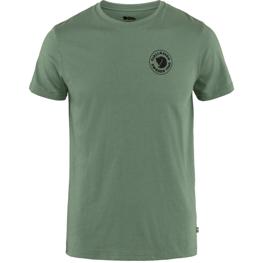 1960 Logo T-Shirt M Patina Green Hot New - Fjällräven