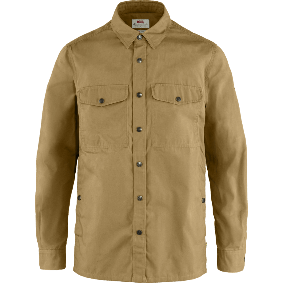 Singi Overshirt M Hot New - Fjällräven Buckwheat Brown