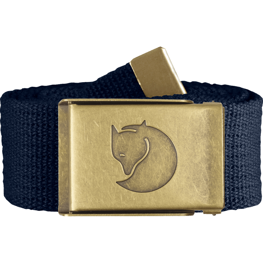 Mountain Grey Hot New - Fjällräven Canvas Brass Belt 4Cm