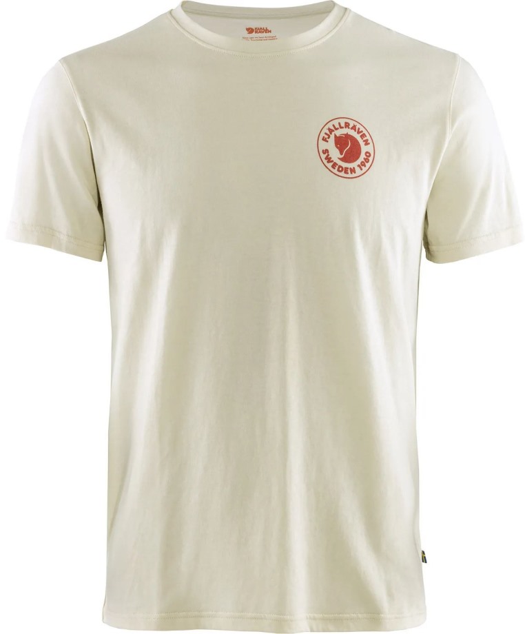 Chalk White Hot New - Fjällräven 1960 Logo T-Shirt M