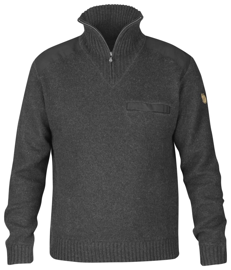 Hot New - Fjällräven Koster Sweater M Dark Grey