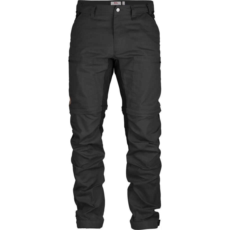 Dark Grey-Black Hot New - Fjällräven Abisko Lite Trekking Zip-Off M Long