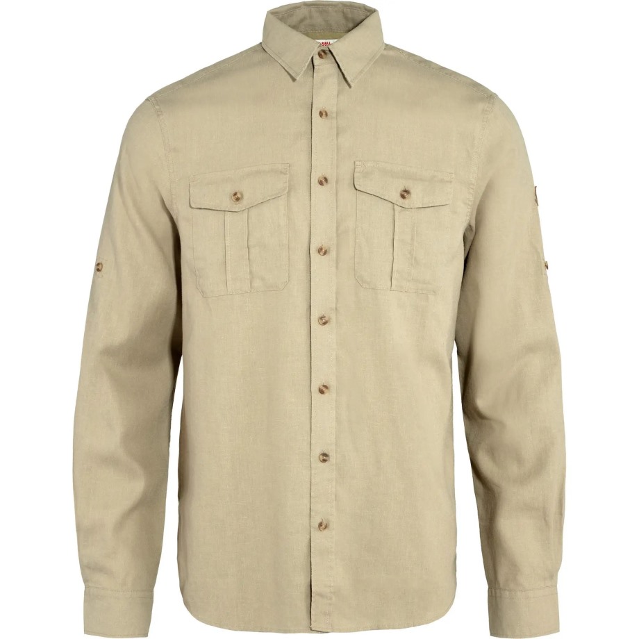 Sand Stone Övik Travel Shirt Ls M Hot New - Fjällräven