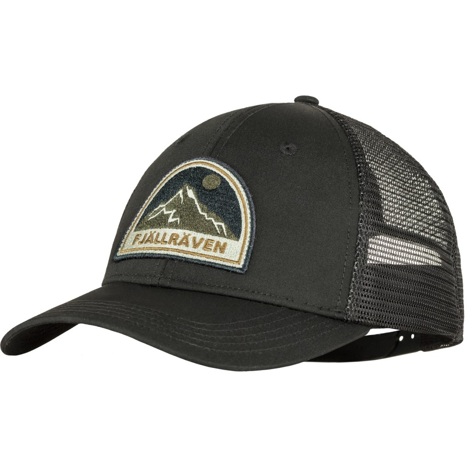 Black Hot New - Fjällräven Brand Badge Långtradarkeps