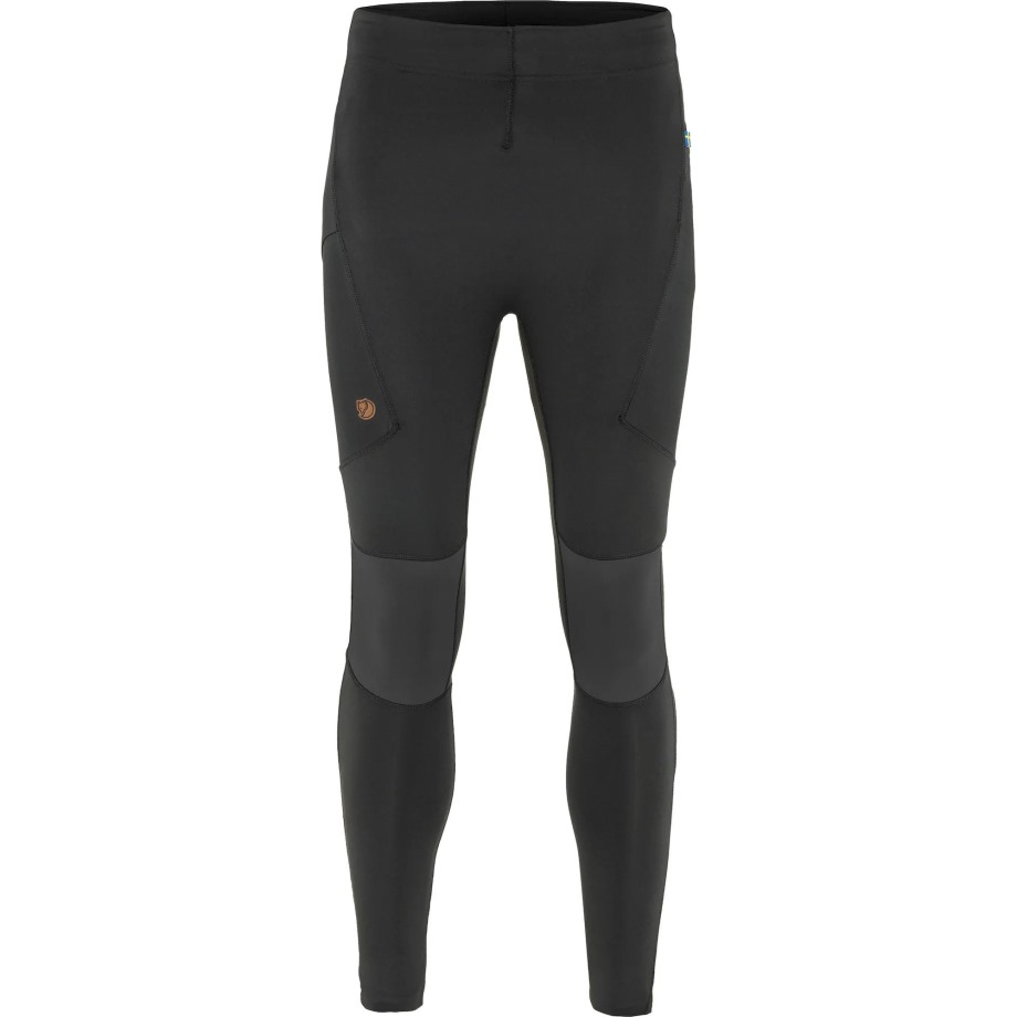 Black-Iron Grey Abisko Trekking Tights Pro M Hot New - Fjällräven
