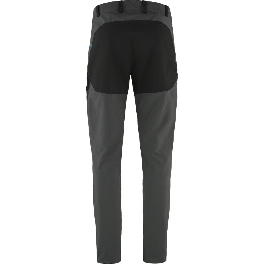 Abisko Midsummer Trousers M Reg Hot New - Fjällräven Dark Grey-Black