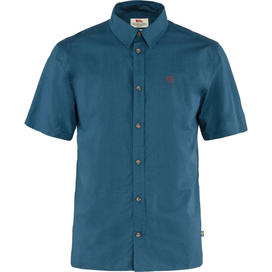 Övik Lite Shirt Ss M Uncle Hot New - Fjällräven