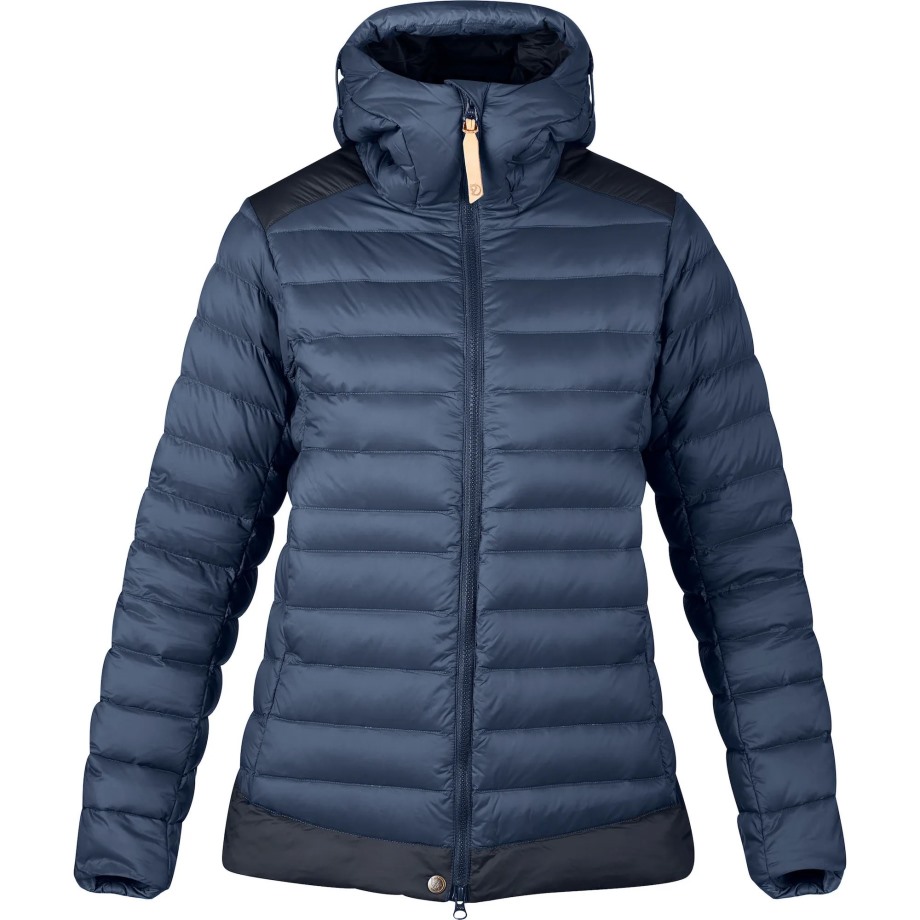 Keb Touring Down Jacket W Storm-Night Sky Hot New - Fjällräven
