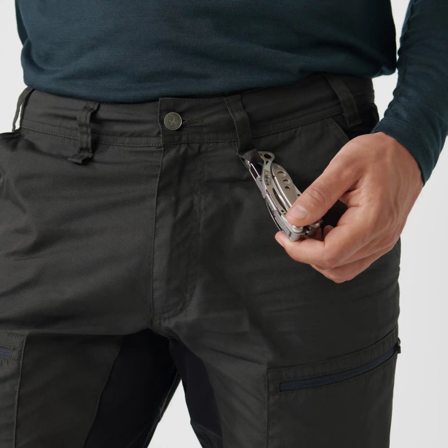 Hot New - Fjällräven Olive Abisko Lite Trekking Trousers M Reg