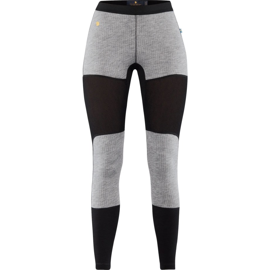 Hot New - Fjällräven Brand Grey Bergtagen Long Johns W