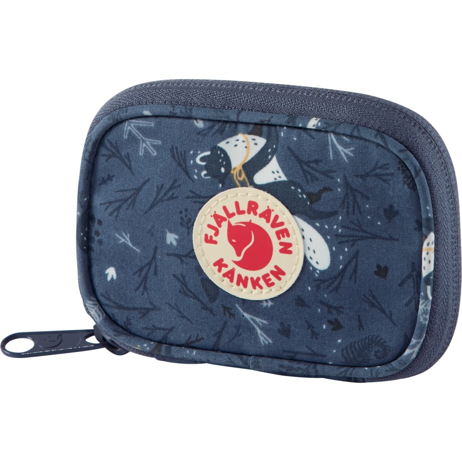 Kånken Art Card Wallet Hot New - Fjällräven Blue Fable