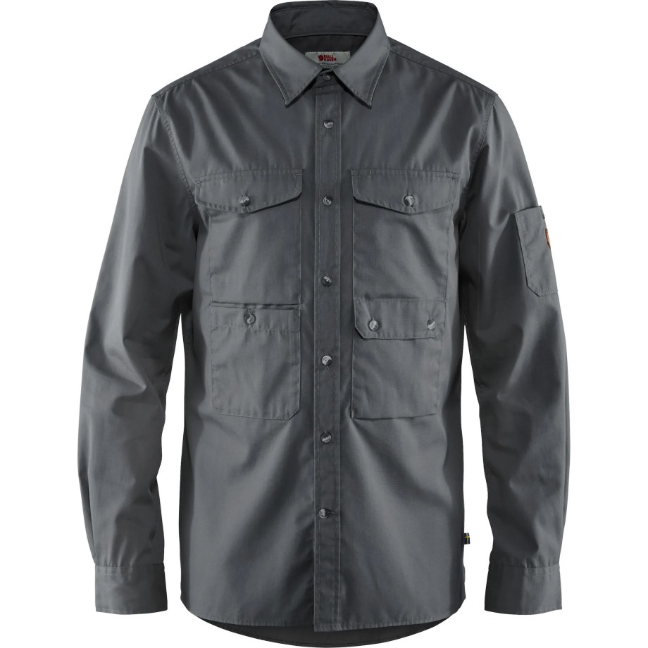 Övik Shade Pocket Shirt M Dusk Hot New - Fjällräven