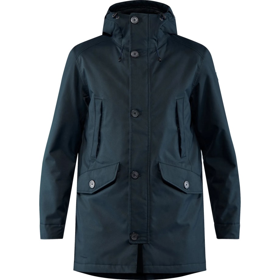 Kiruna Lite Parka M Hot New - Fjällräven Dark Navy