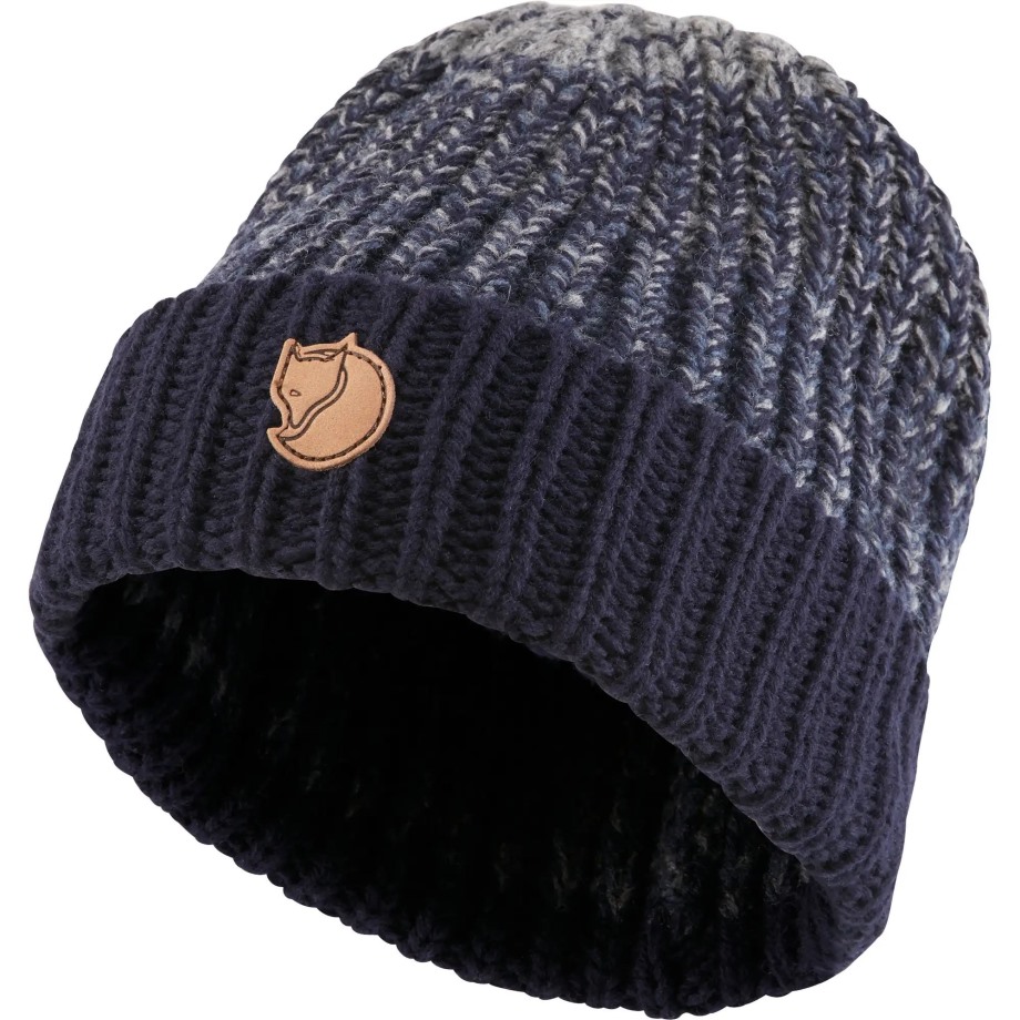 Hot New - Fjällräven Chunky Hat Dark Navy
