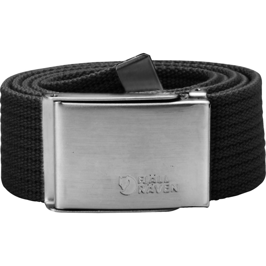 Hot New - Fjällräven Black Merano Canvas Belt