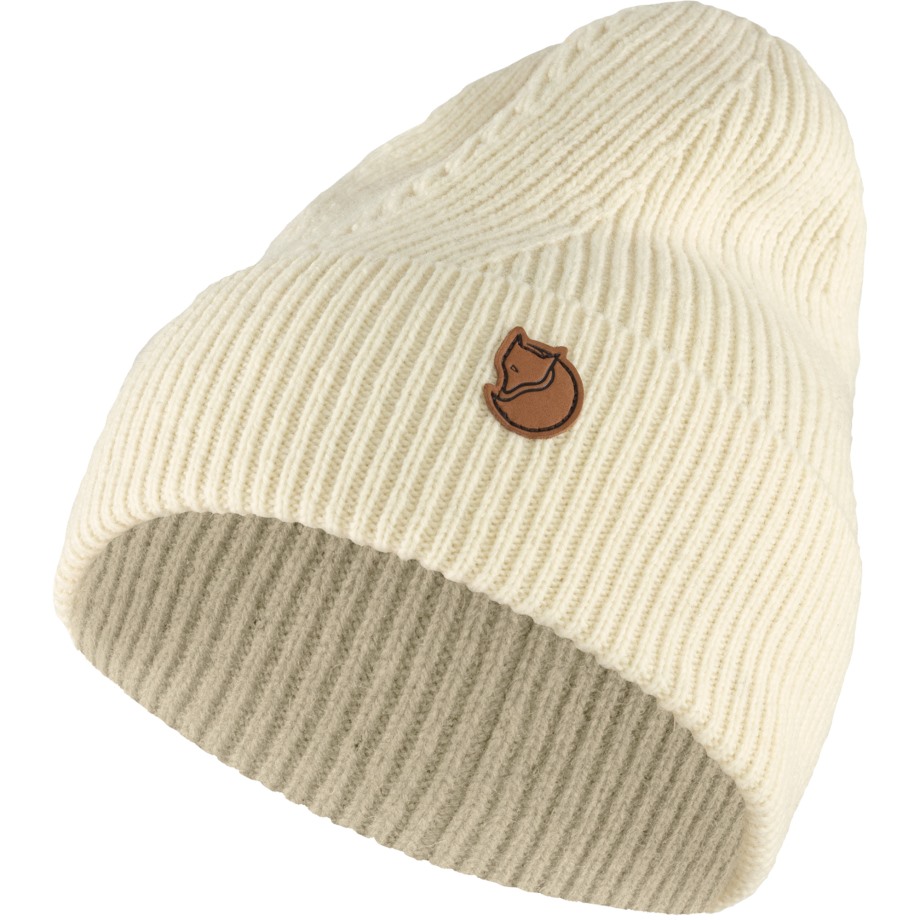 Chalk White Hot New - Fjällräven Directional Rib Beanie