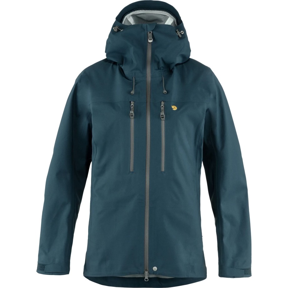 Bergtagen Eco-Shell Jacket W Hot New - Fjällräven Mountain Blue