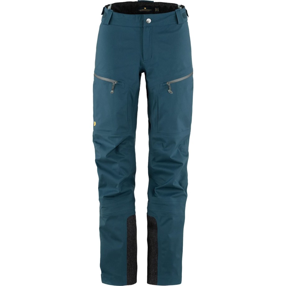 Bergtagen Eco-Shell Trousers W Mountain Blue Hot New - Fjällräven