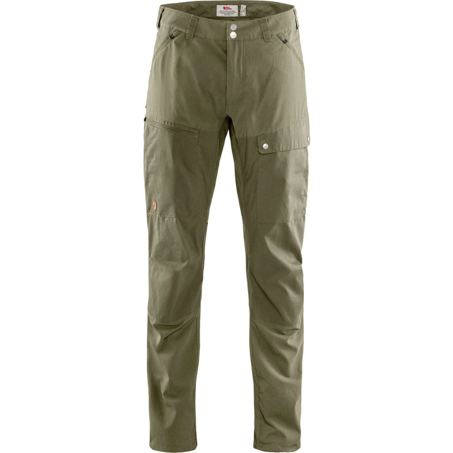 Abisko Midsummer Trousers M Reg Savanna-Light Olive Hot New - Fjällräven