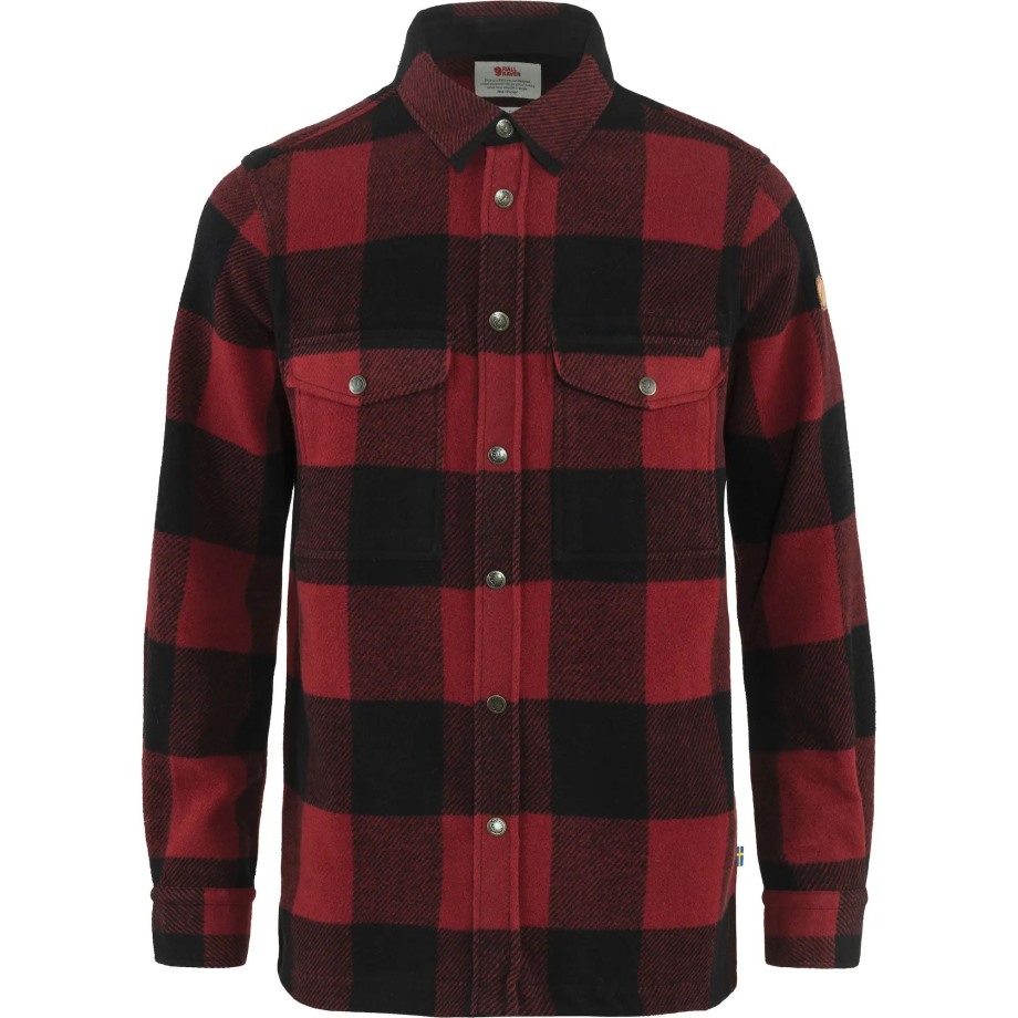 Hot New - Fjällräven Canada Shirt M Red