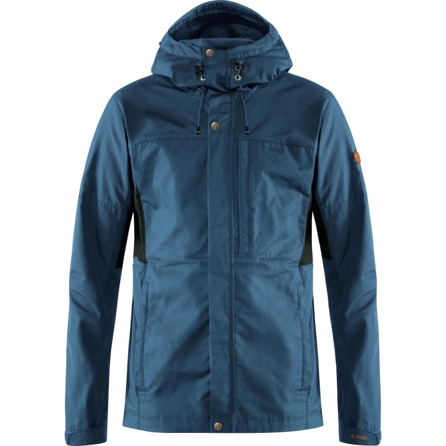 Kaipak Jacket M Hot New - Fjällräven Brand Uncle Blue-Dark Grey