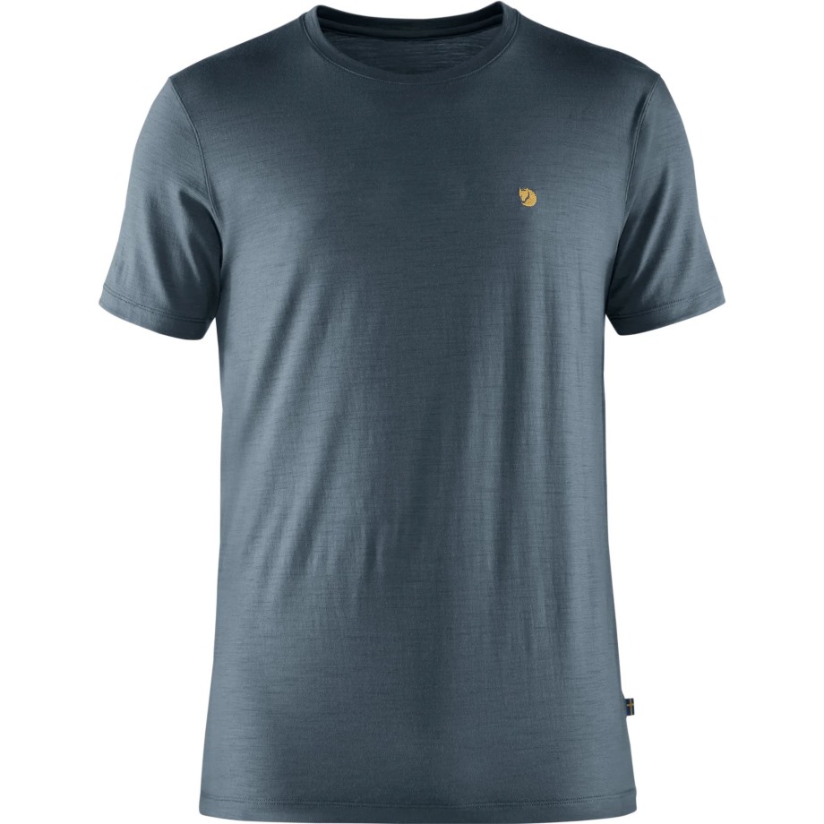 Fashion Mountain Blue Hot New - Fjällräven Bergtagen Thinwool Ss M