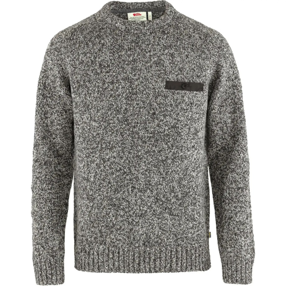 Hot New - Fjällräven Lada Round-Neck Sweater M Grey