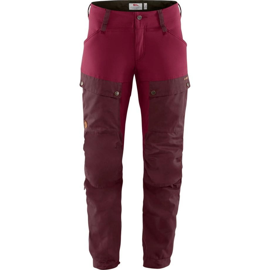 Dark Garnet-Plum Hot New - Fjällräven Keb Trousers Curved W Reg