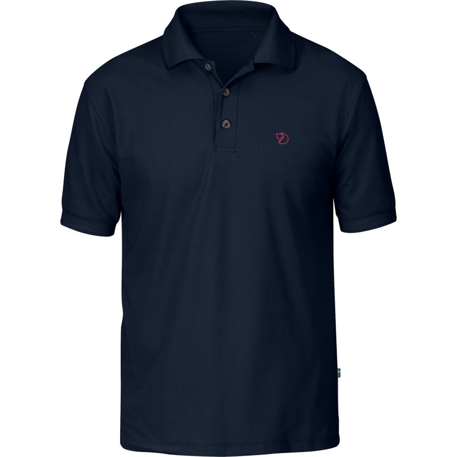 Crowley Pique Shirt M Blueblack Hot New - Fjällräven