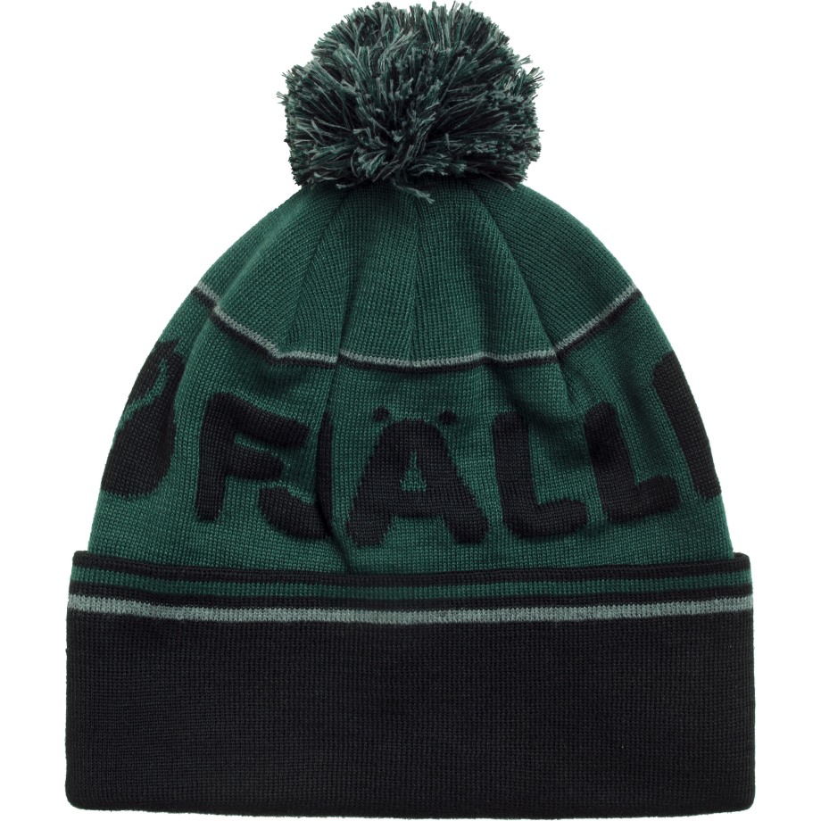 Hot New - Fjällräven Pom Hat Arctic Green-Black