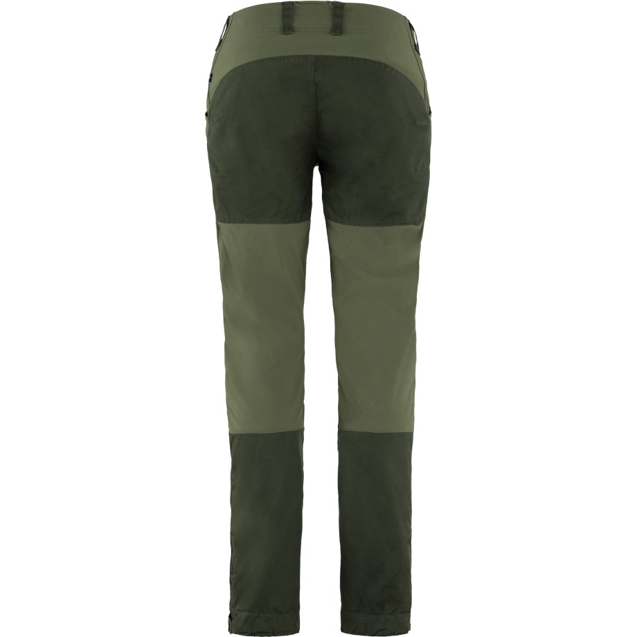 Hot New - Fjällräven Keb Trousers W Reg Deep Forest-Laurel Green