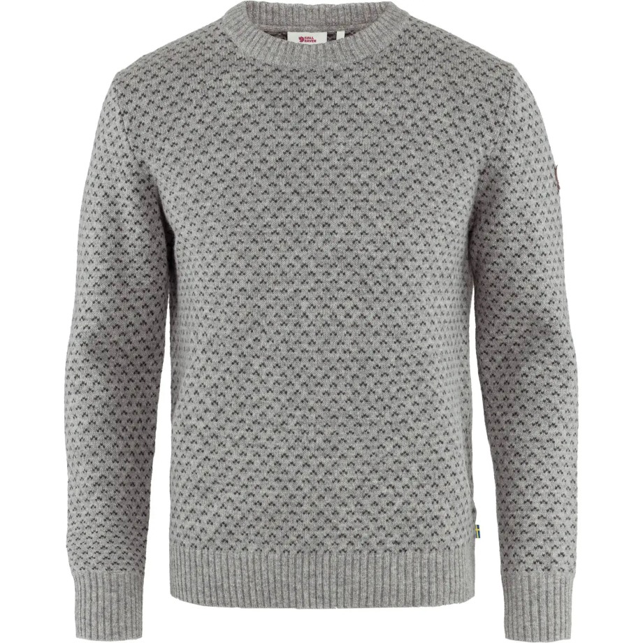 Hot New - Fjällräven Övik Nordic Sweater M Grey