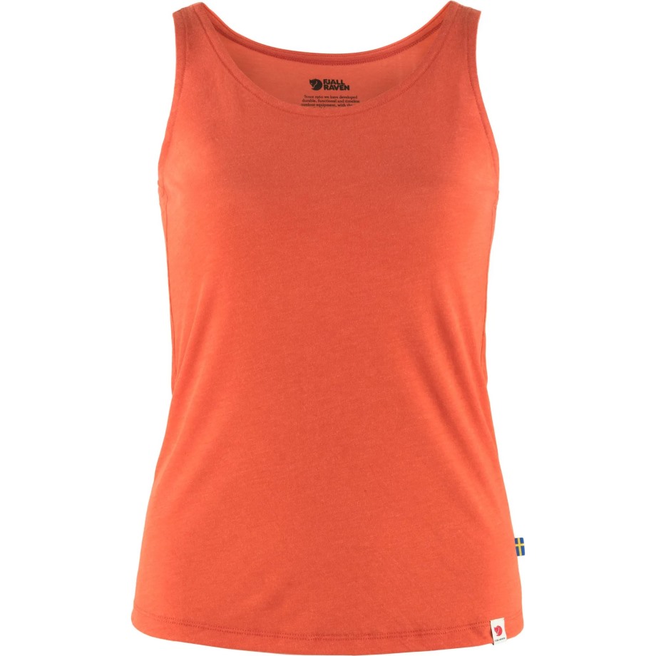 High Coast Lite Tank Top W Rowan Red Hot New - Fjällräven