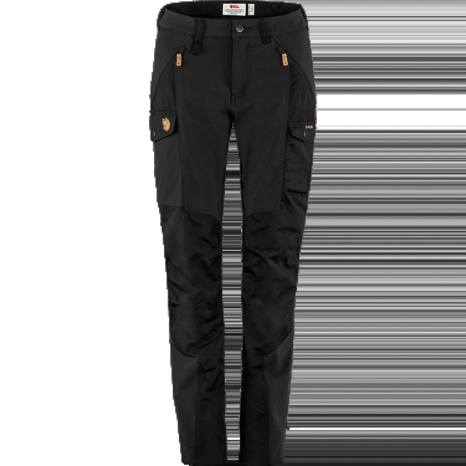 Black Hot New - Fjällräven Nikka Trousers W Long