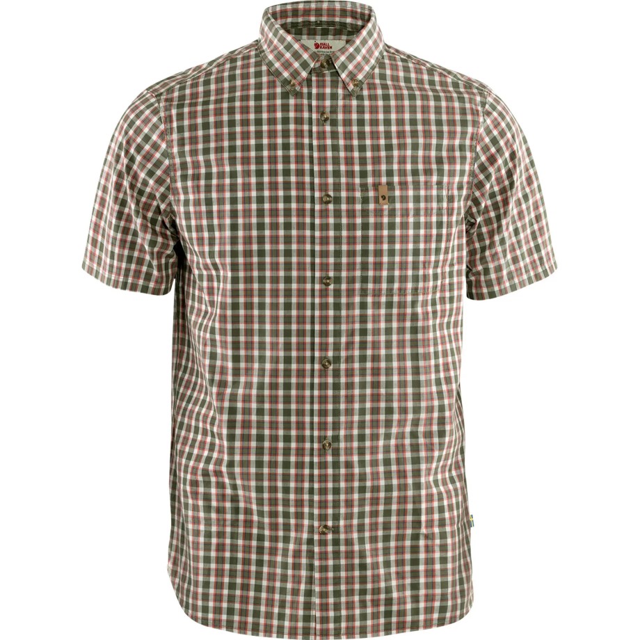 Laurel Green Övik Shirt Ss M Hot New - Fjällräven Brand