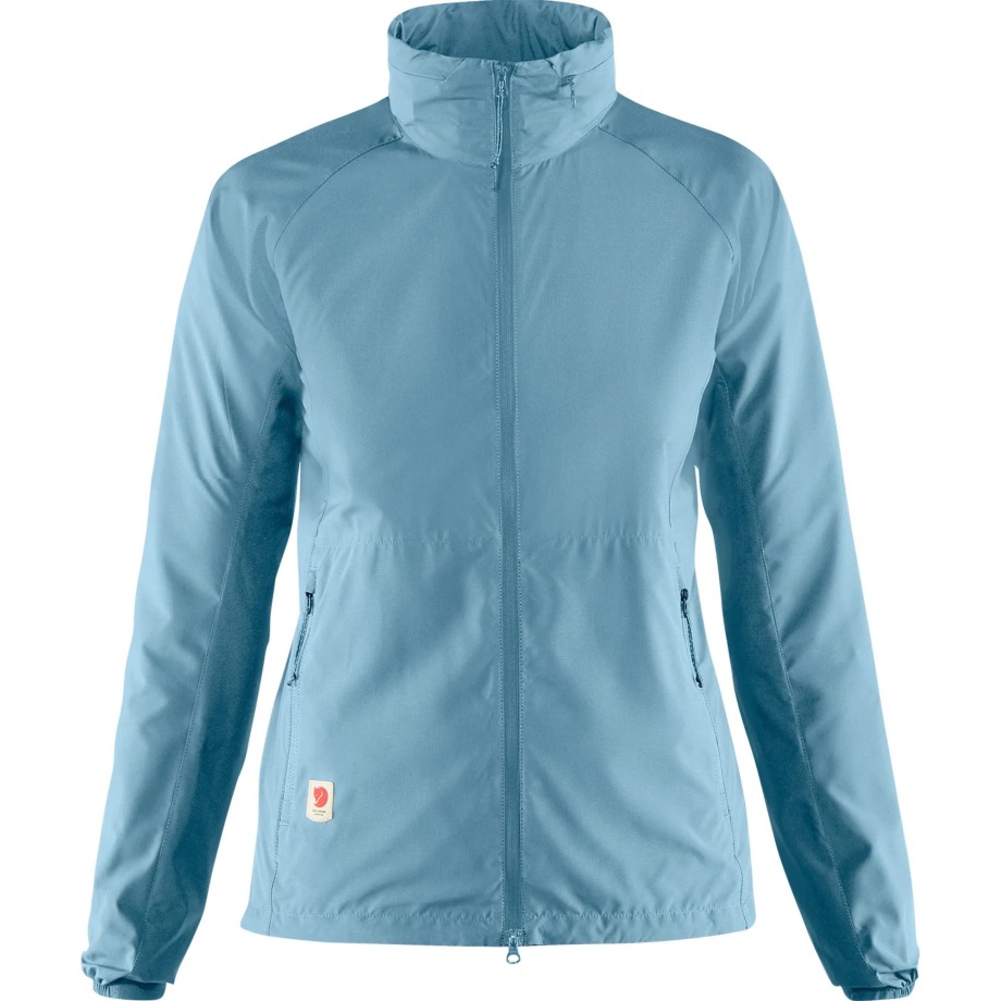 River Blue High Coast Lite Jacket W Hot New - Fjällräven