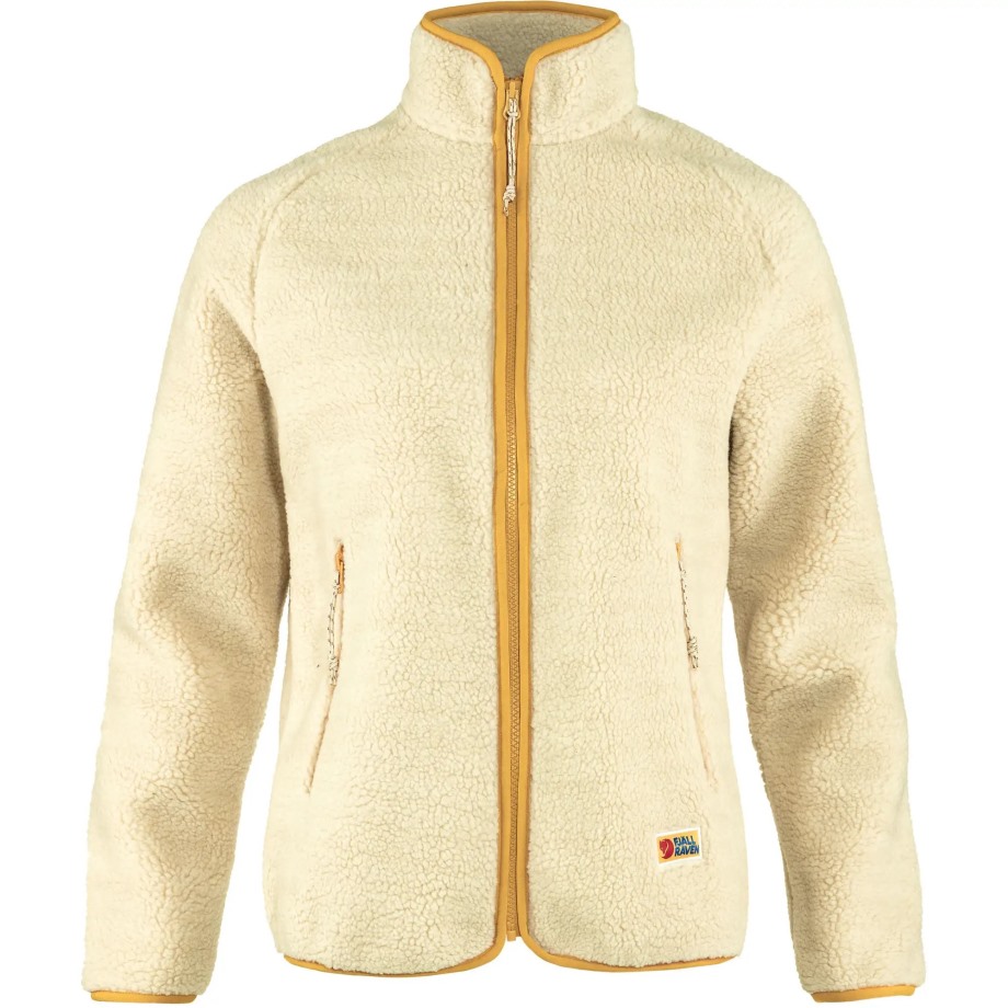 Vardag Pile Fleece W Chalk White Hot New - Fjällräven