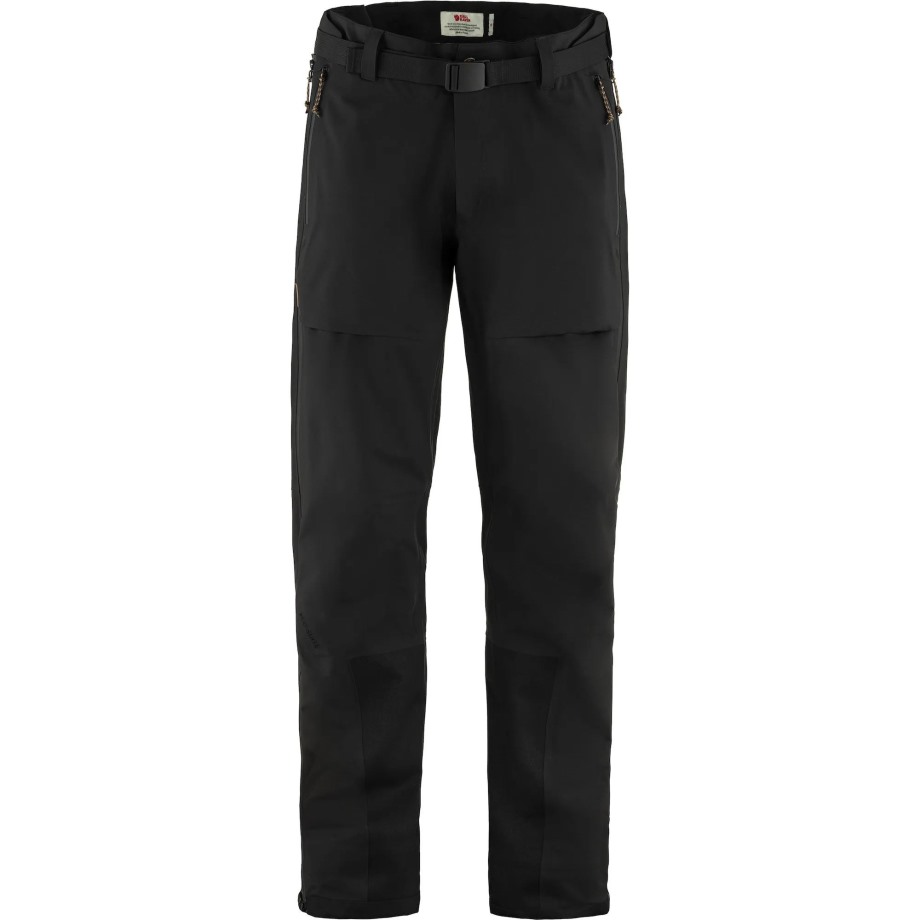 Hot New - Fjällräven Black Keb Eco-Shell Trousers M