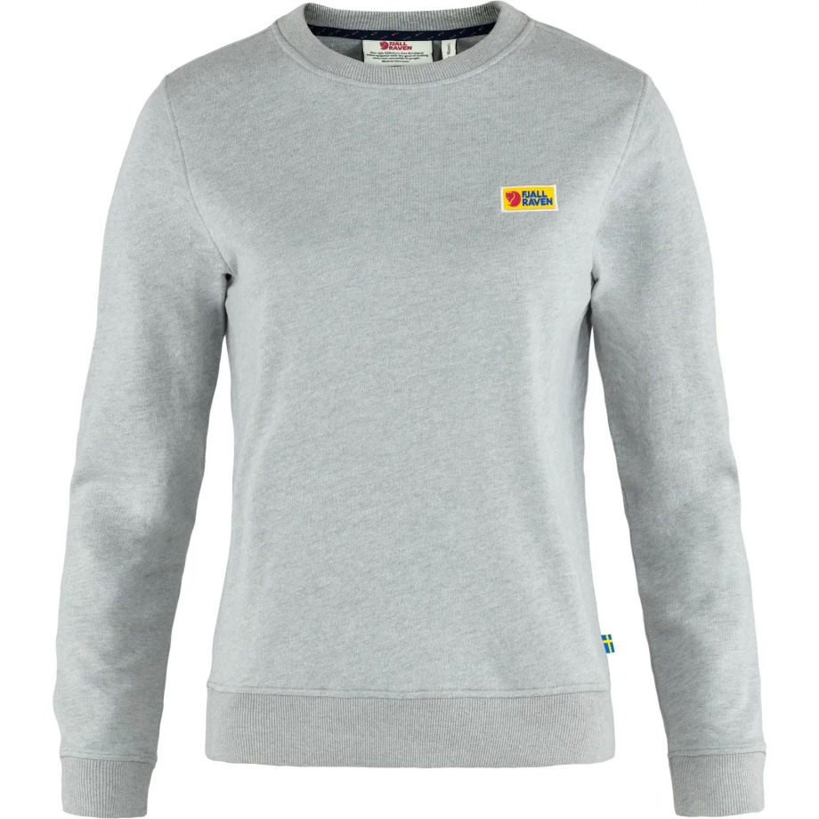 Hot New - Fjällräven Vardag Sweater W Grey-Melange