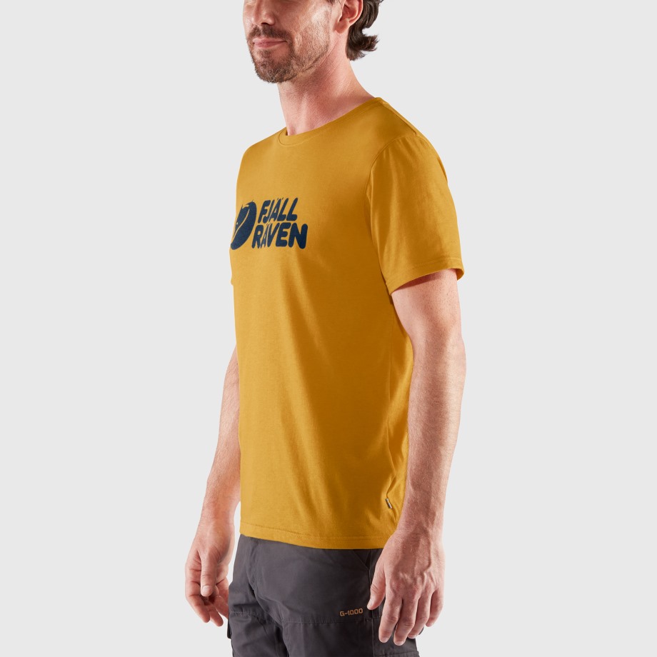 Hot New - Fjällräven Ochre Logo T-Shirt M