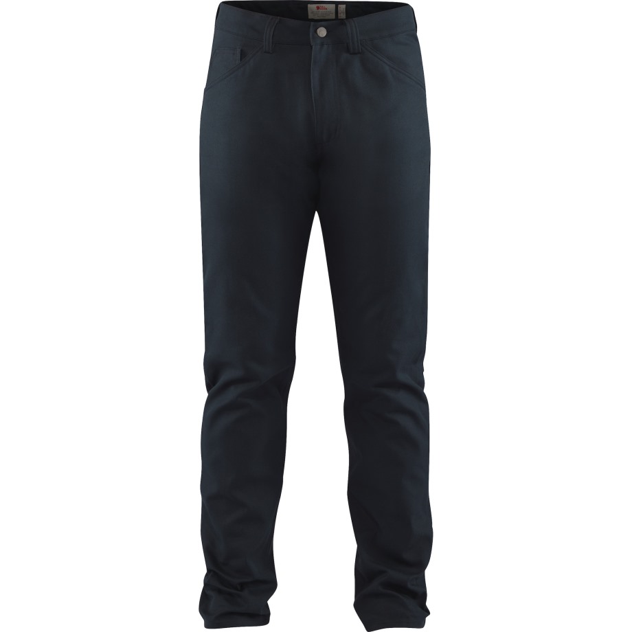 Hot New - Fjällräven Greenland Canvas Jeans M Long Dark Navy