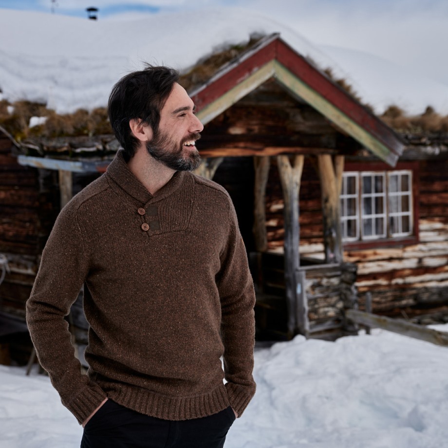Lada Sweater M Hot New - Fjällräven Grey