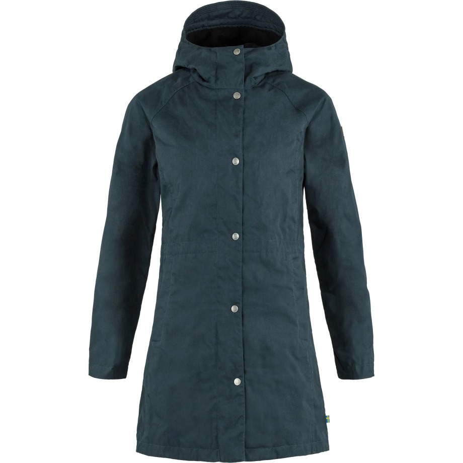 Hot New - Fjällräven Brand Dark Navy Karla Hydratic Jacket W