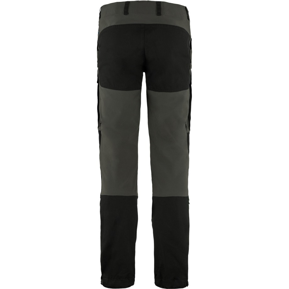 Hot New - Fjällräven Black-Stone Grey Keb Trousers M Reg
