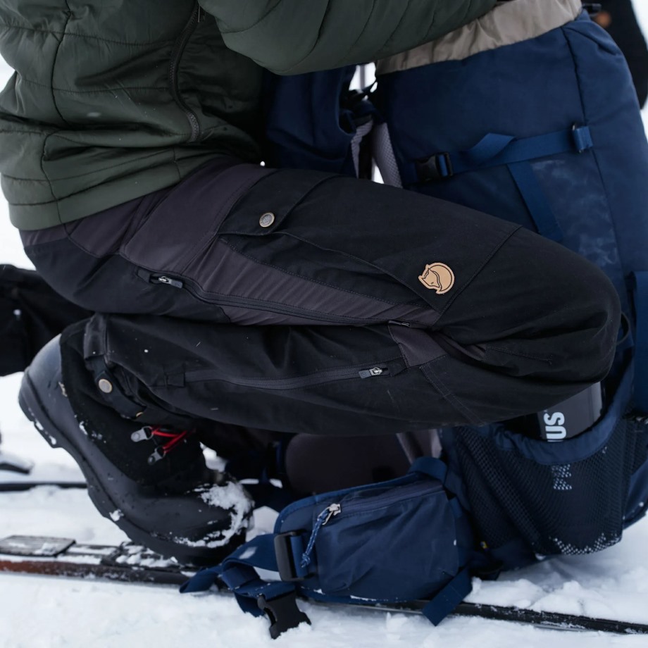 Dark Navy-Uncle Blue Hot New - Fjällräven Keb Trousers M Reg