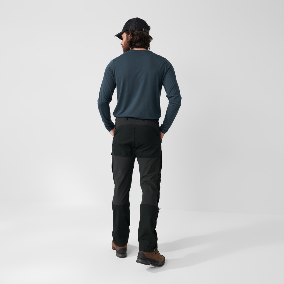 Dark Navy-Uncle Blue Hot New - Fjällräven Keb Trousers M Reg