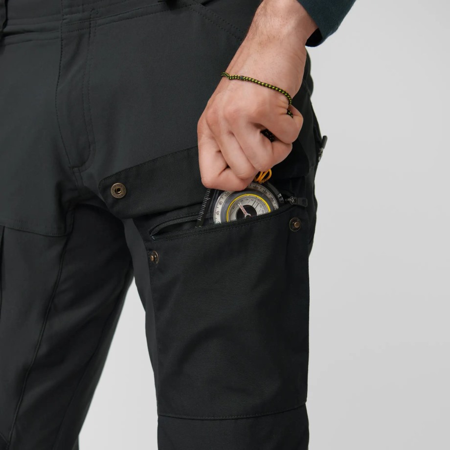 Dark Navy-Uncle Blue Hot New - Fjällräven Keb Trousers M Reg