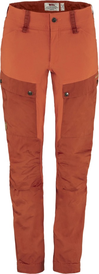 Keb Trousers W Short Hot New - Fjällräven Cabin Red-Rowan Red